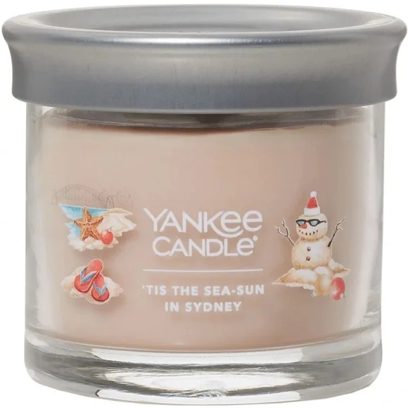 Yankee Candle 'Tis The Sea-Sun in Sydney Signature Small Tumbler Candle - Picture 2 of 2